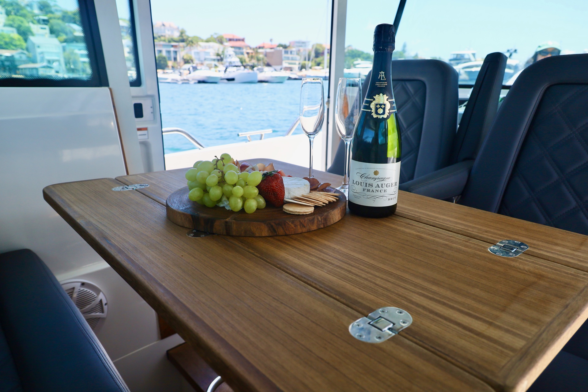 Bronte yacht sunset view