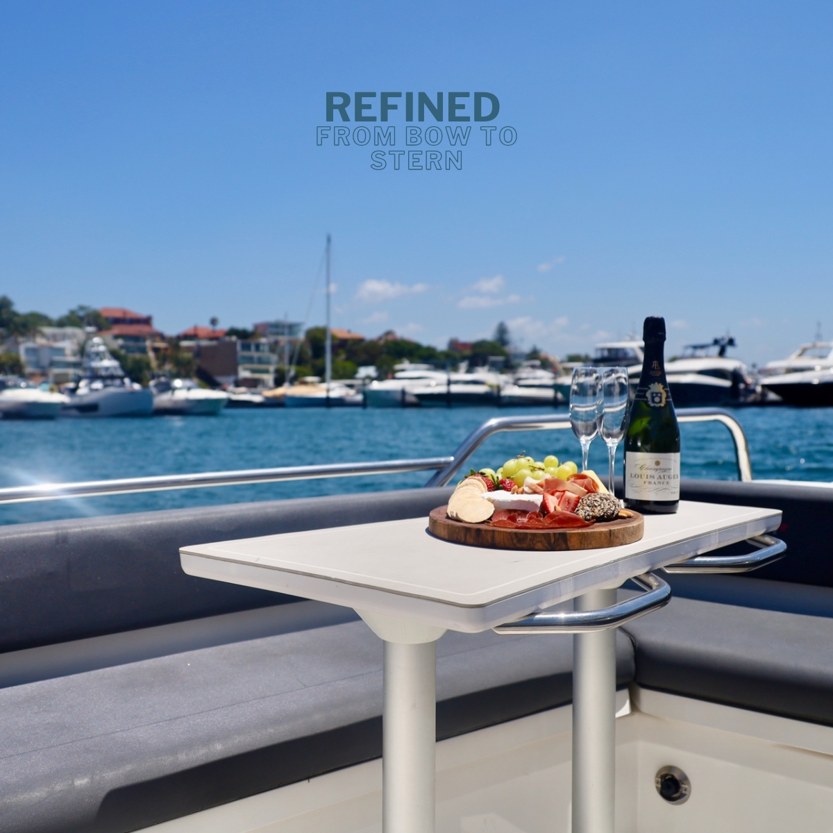 Wavii Yachts Axopar 28 on Sydney Harbour 3